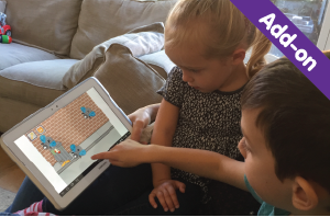 Children using the Child Account games