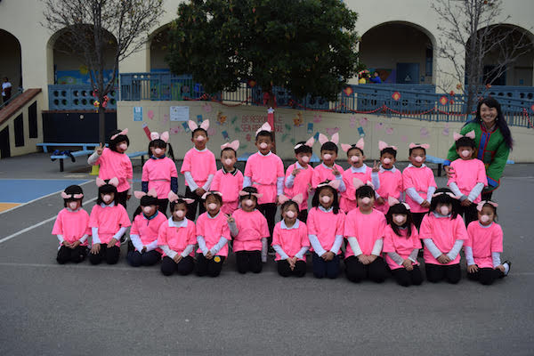group photo of ER Taylors students