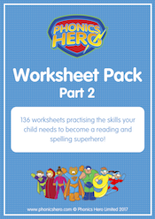 buy phonics worksheets - part 2