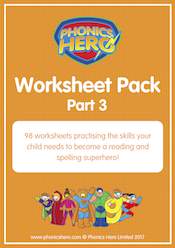 buy phonics worksheets - part 3