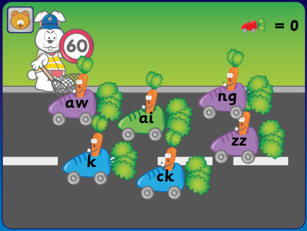 Controlled Vowels game