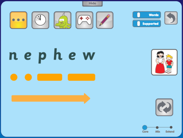 phonics lesson blending